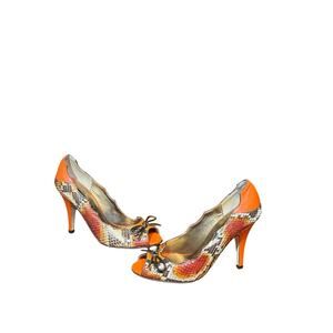 Vintage Claudia Ciuti Italian leather heels size 5